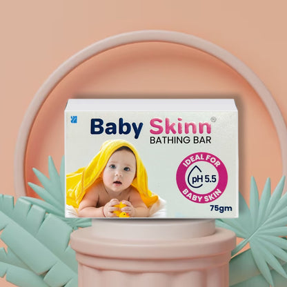 Baby Skinn Sulphate Free, pH 5.5  & Tear Free Bathing Soap Bar