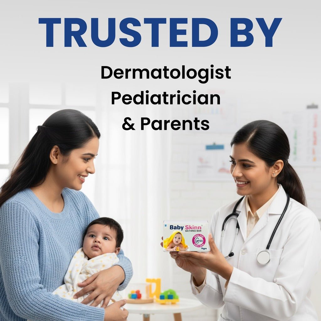 Baby Skinn Sulphate Free, pH 5.5  & Tear Free Bathing Soap Bar